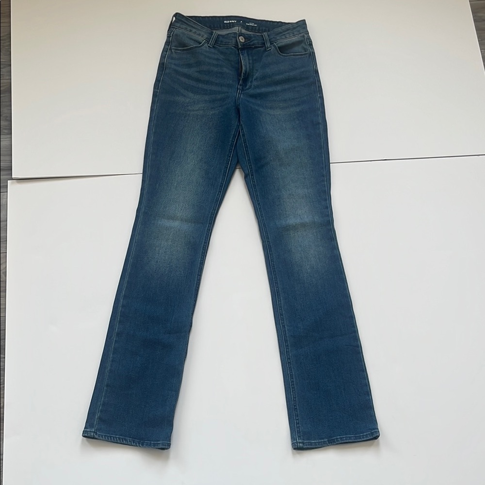 Old Navy Blue Boot Cut Jeans Classic Style